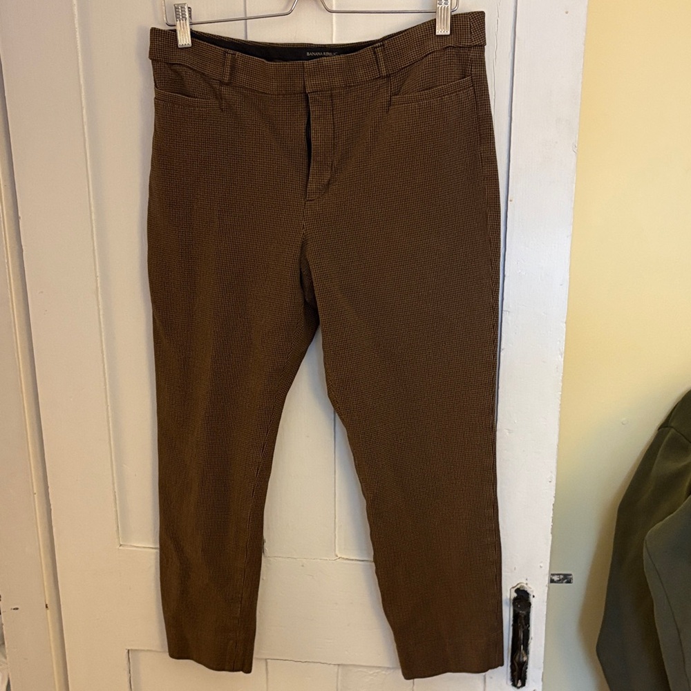 Banana Republic Women's Brown Cropped Pants
